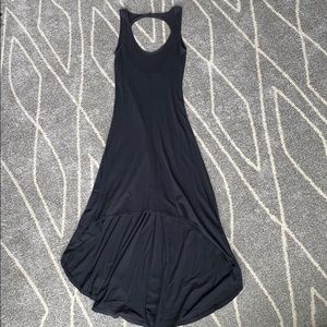 Bobi Black Cotton Dress